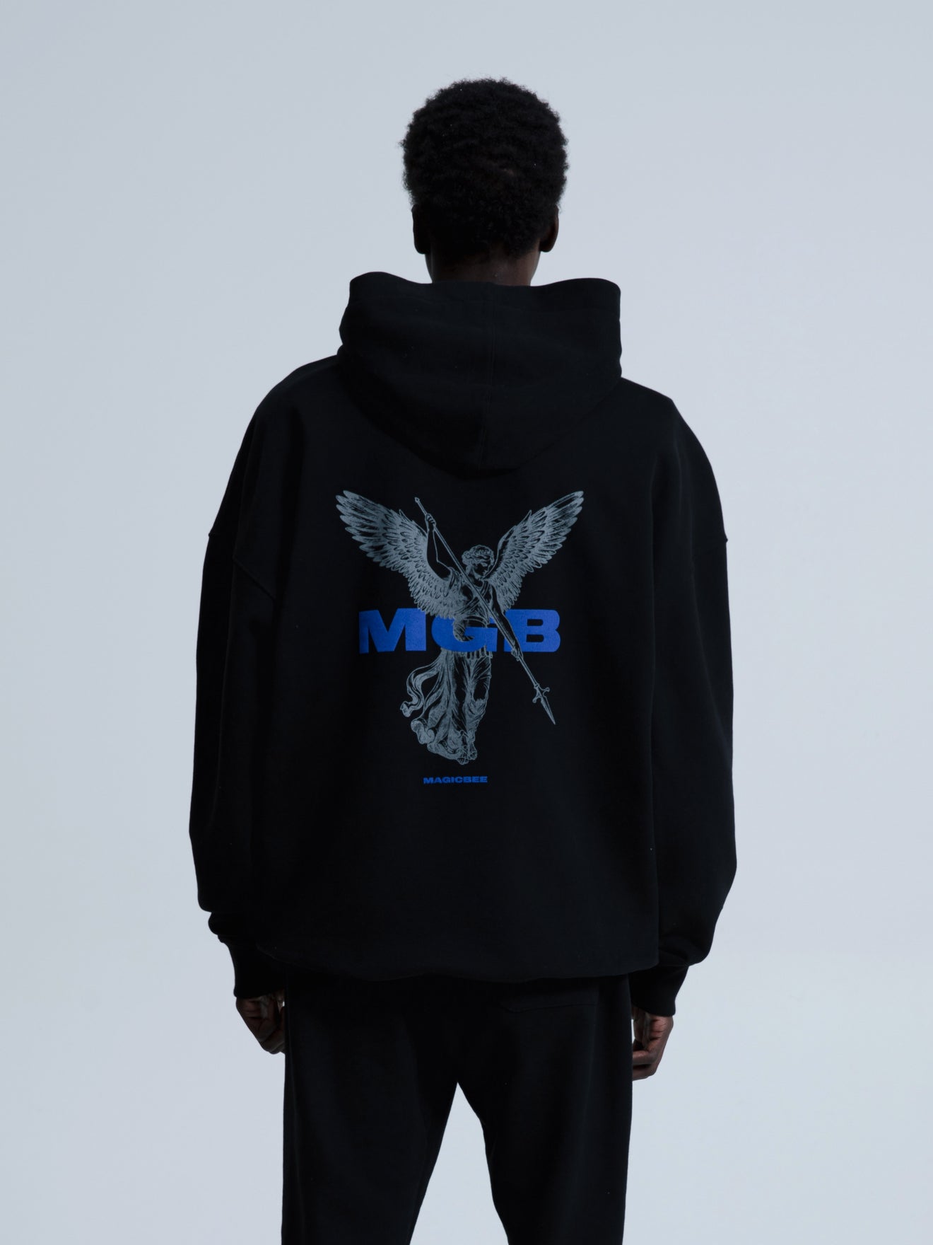 MagicBee Archangel Logo Hoodie - Black
