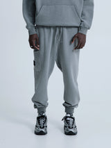 MagicBee Stone Washed Cargo Pants- Grey