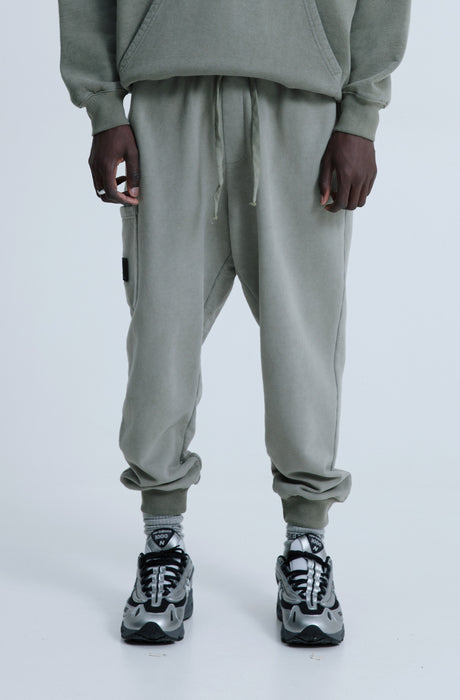 MagicBee Stone Washed Cargo Pants- Khaki