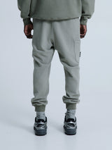 MagicBee Stone Washed Cargo Pants- Khaki