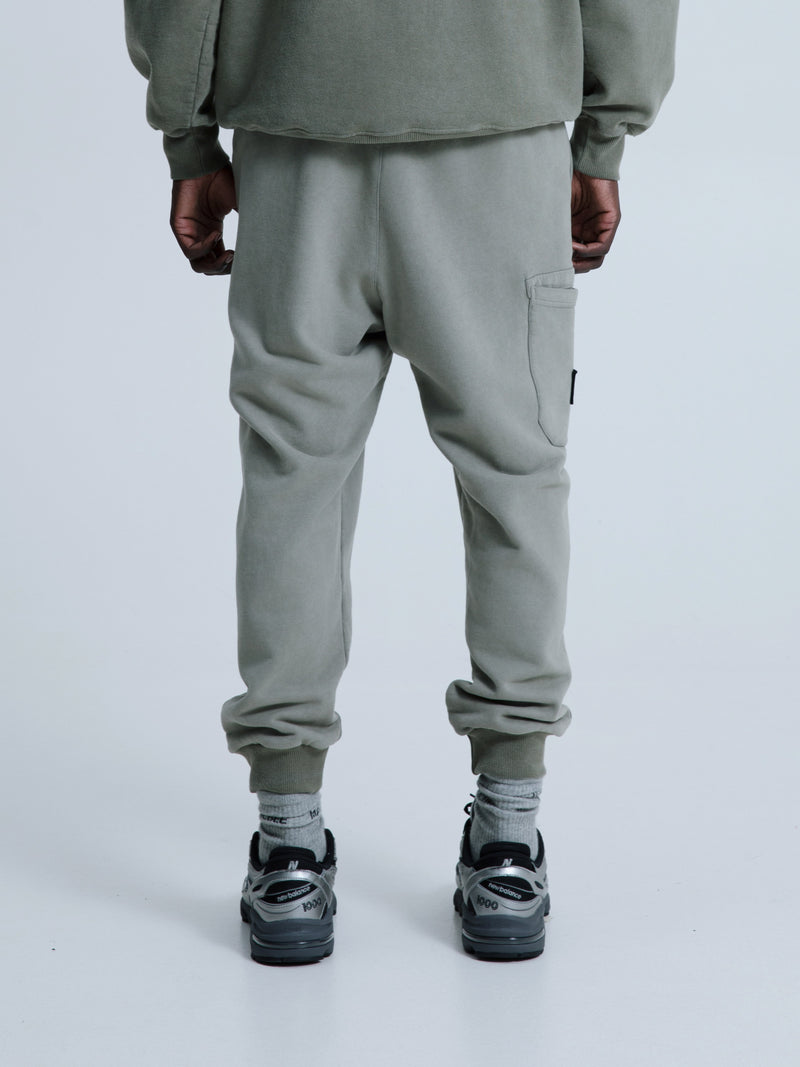 MagicBee Stone Washed Cargo Pants- Khaki