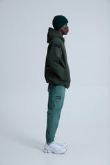 MagicBee Reflective Logo Waterproof Fleece Jacket - Khaki