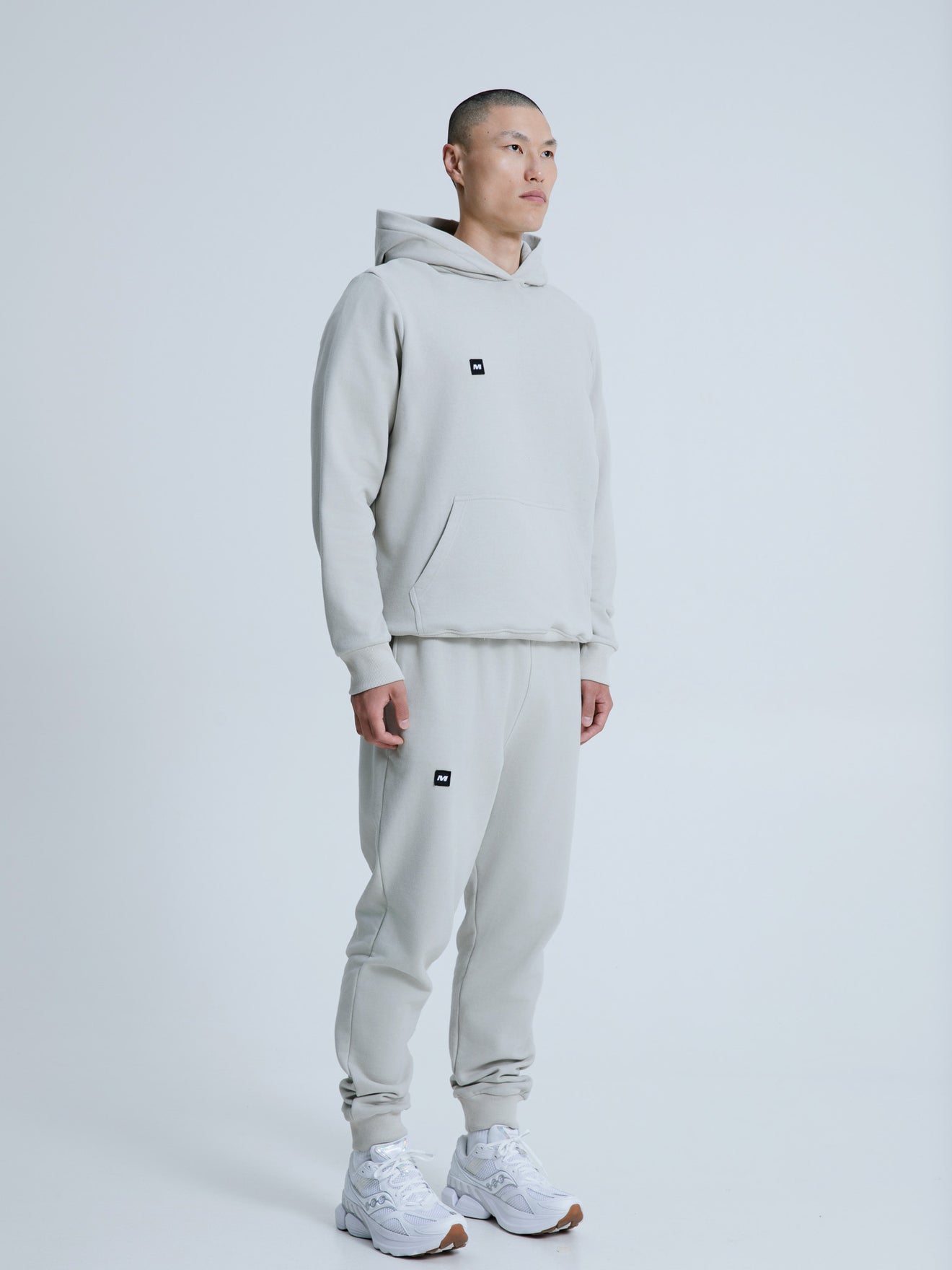 MagicBee Iceberg Logo Hoodie - Ice Grey