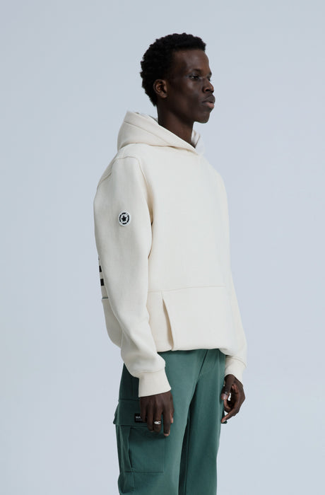 MagicBee Reflective Tape Hoodie - Beige (Special Edition)
