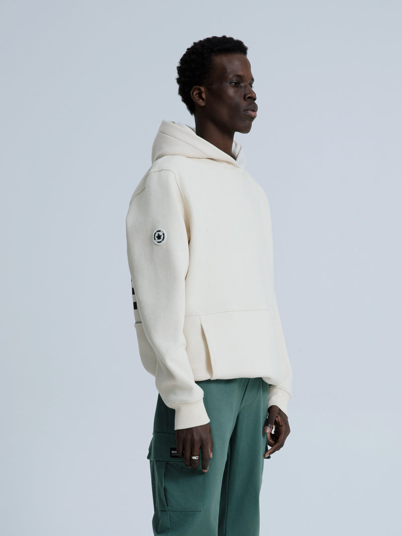 MagicBee Reflective Tape Hoodie - Beige (Special Edition)