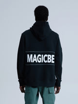 MagicBee Reflective Tape Hoodie - Dirty Black (Special Edition)