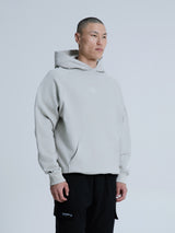 MagicBee Glow-in-the-dark logo Raglan Hoodie - ICE GREY