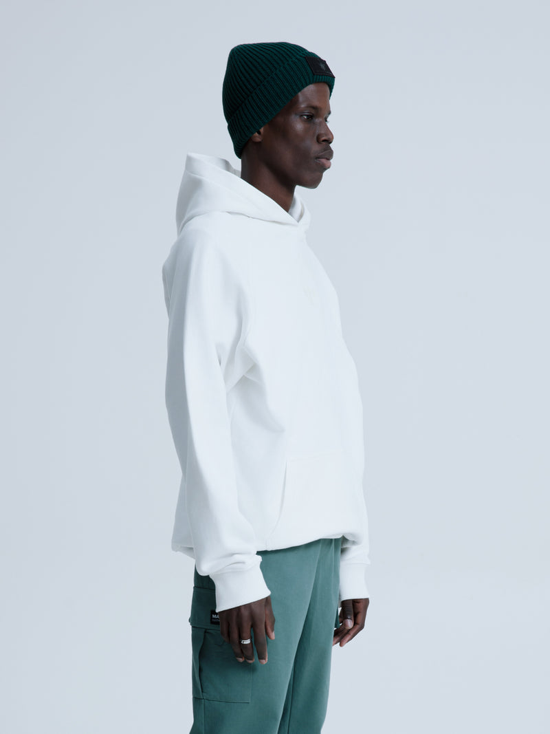 MagicBee Glow-in-the-dark logo Raglan Hoodie - OFF WHITE
