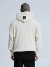 MagicBee Glow-in-the-dark logo Raglan Hoodie - BEIGE