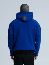 MagicBee Glow-in-the-dark logo Raglan Hoodie - Blue Royal