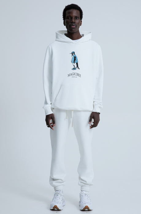 MagicBee Urban Penguin Hoodie - Off White