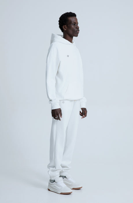MagicBee Metallic Logo Hoodie - Off White