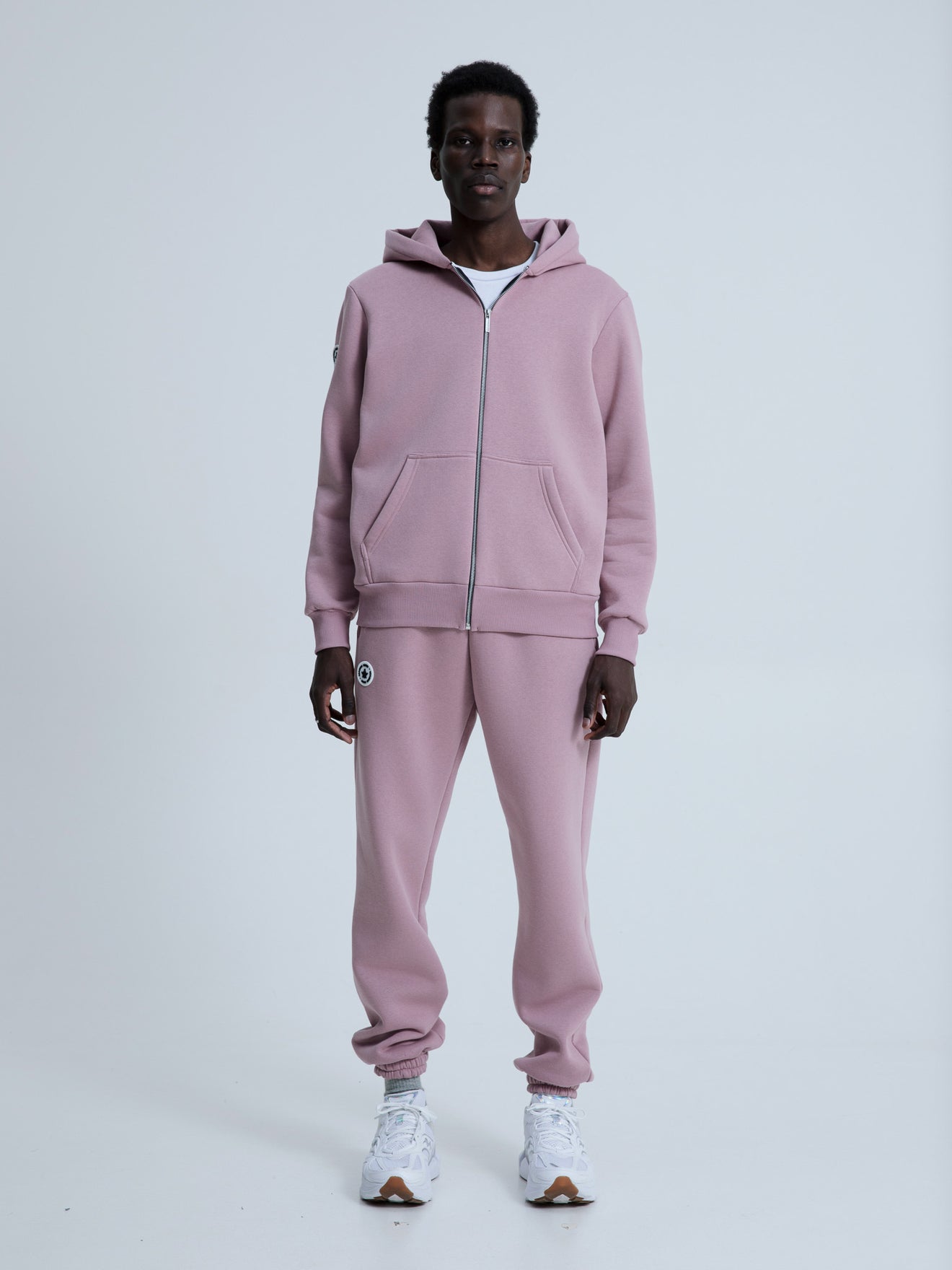 MagicBee Circle Logo Jacket - Dusty Rose