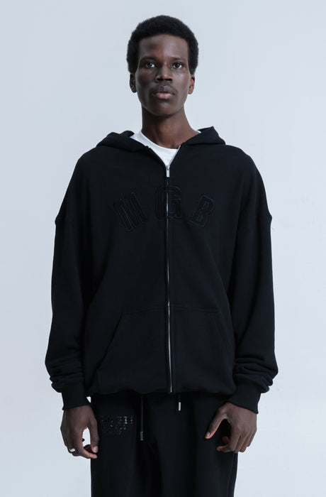MagicBee MGB Embroidered Logo Jacket - Black