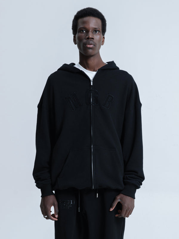 MagicBee MGB Embroidered Logo Jacket - Black