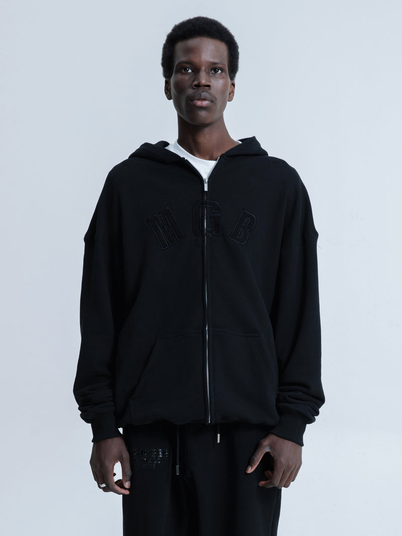 MagicBee MGB Embroidered Logo Jacket - Black