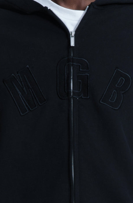 MagicBee MGB Embroidered Logo Jacket - Black