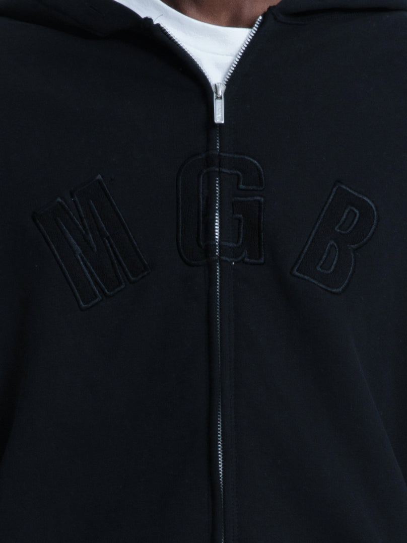 MagicBee MGB Embroidered Logo Jacket - Black