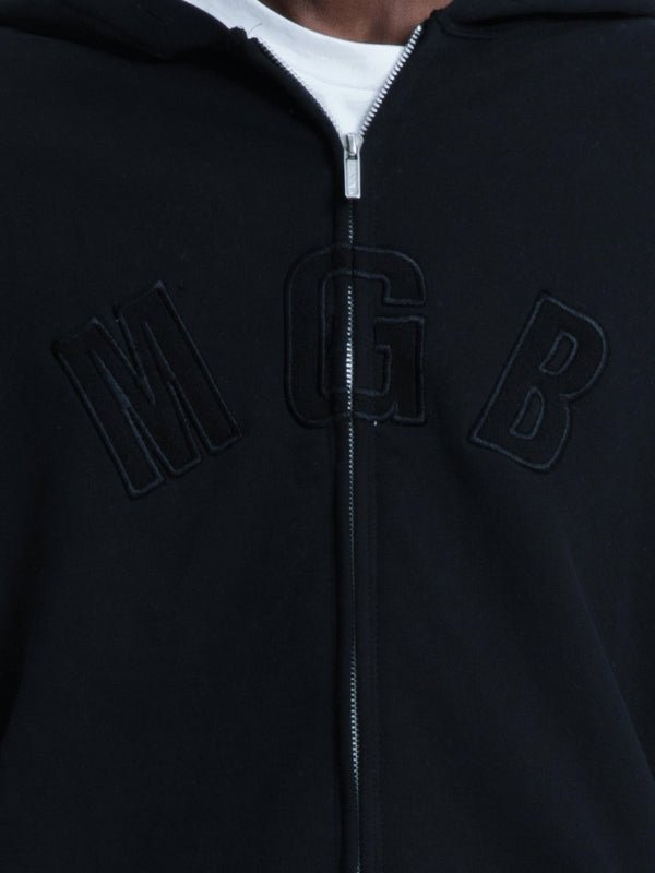 MagicBee MGB Embroidered Logo Jacket - Black