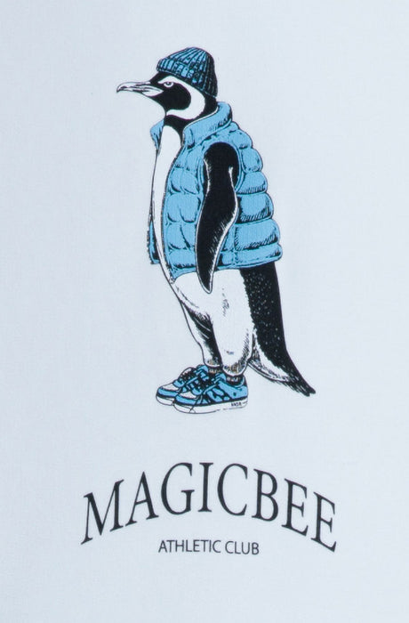 MagicBee Urban Penguin Hoodie - Off White