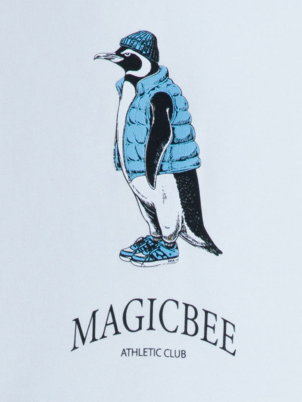 MagicBee Urban Penguin Hoodie - Off White