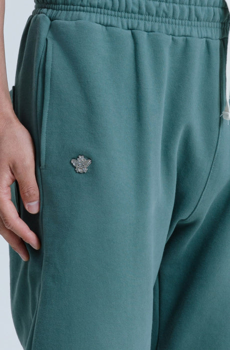MagicBee Metallic Logo Pants - Green