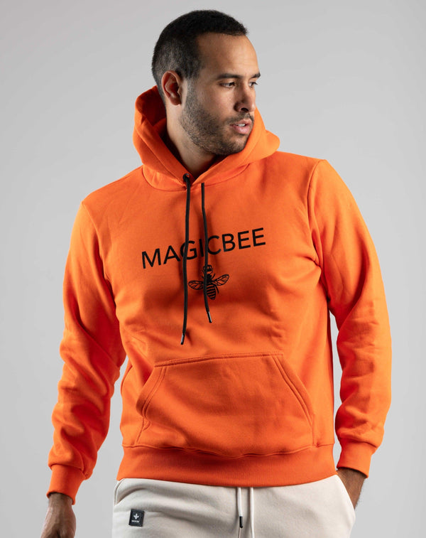 MagicBee Classic Logo Hoodie - Orange - magicbee-clothing