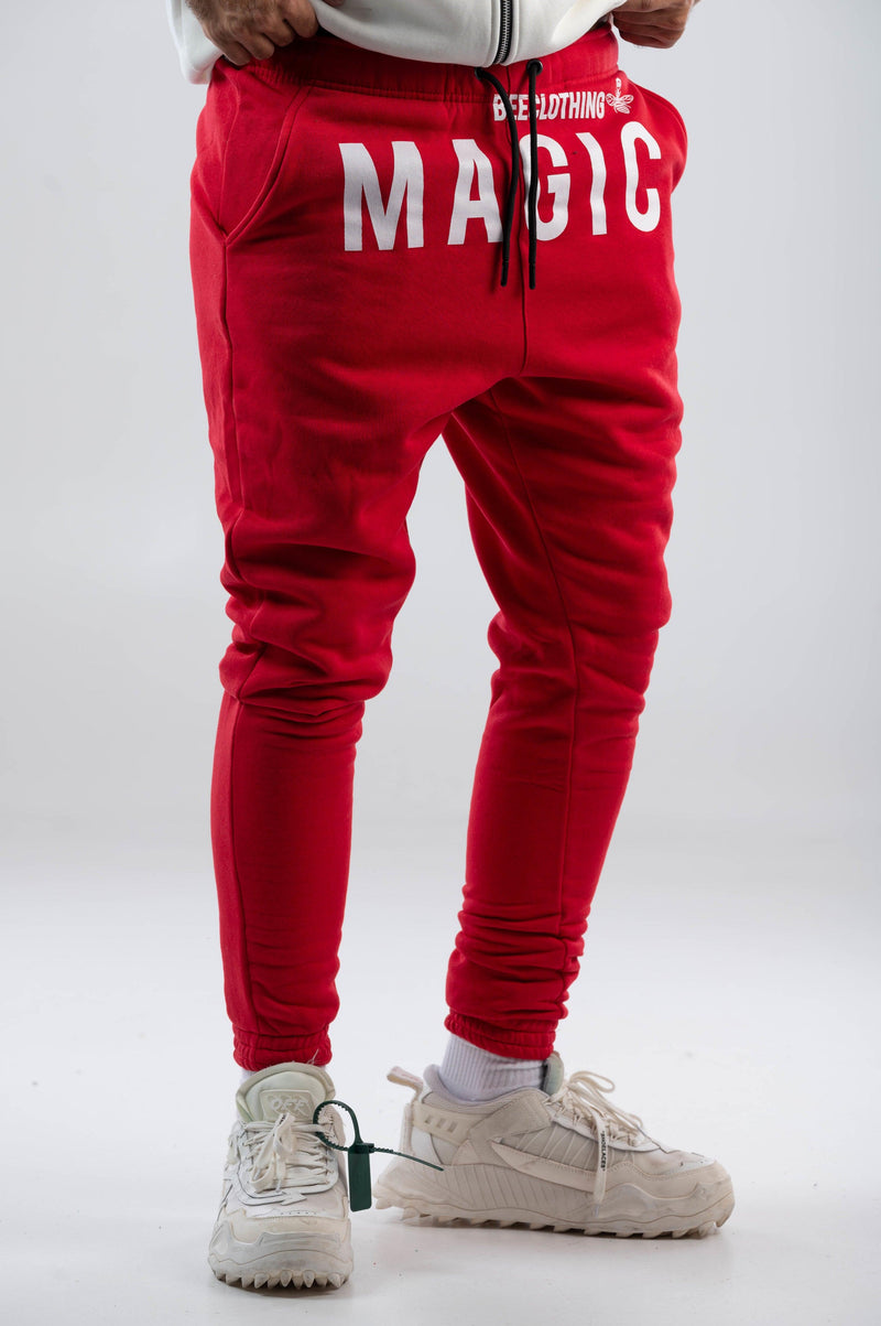 MagicBee Logo Pants - Red