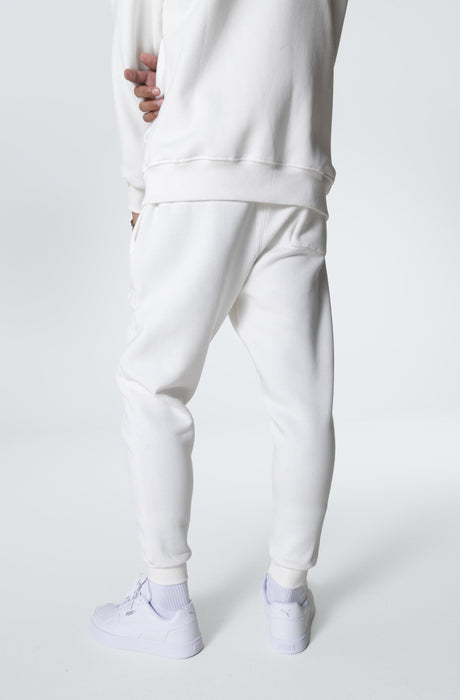 MagicBee Triangle Logo Pants - White - magicbee-clothing