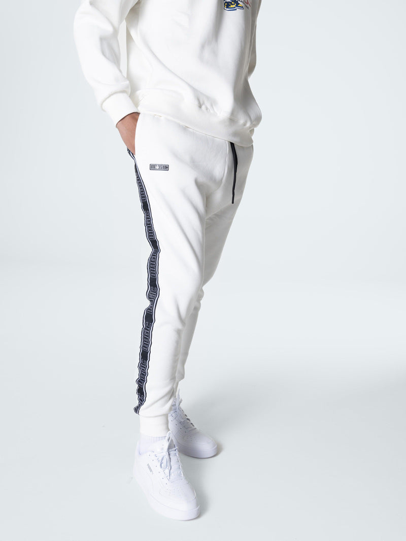 MagicBee Gross Track Pants - White - magicbee-clothing