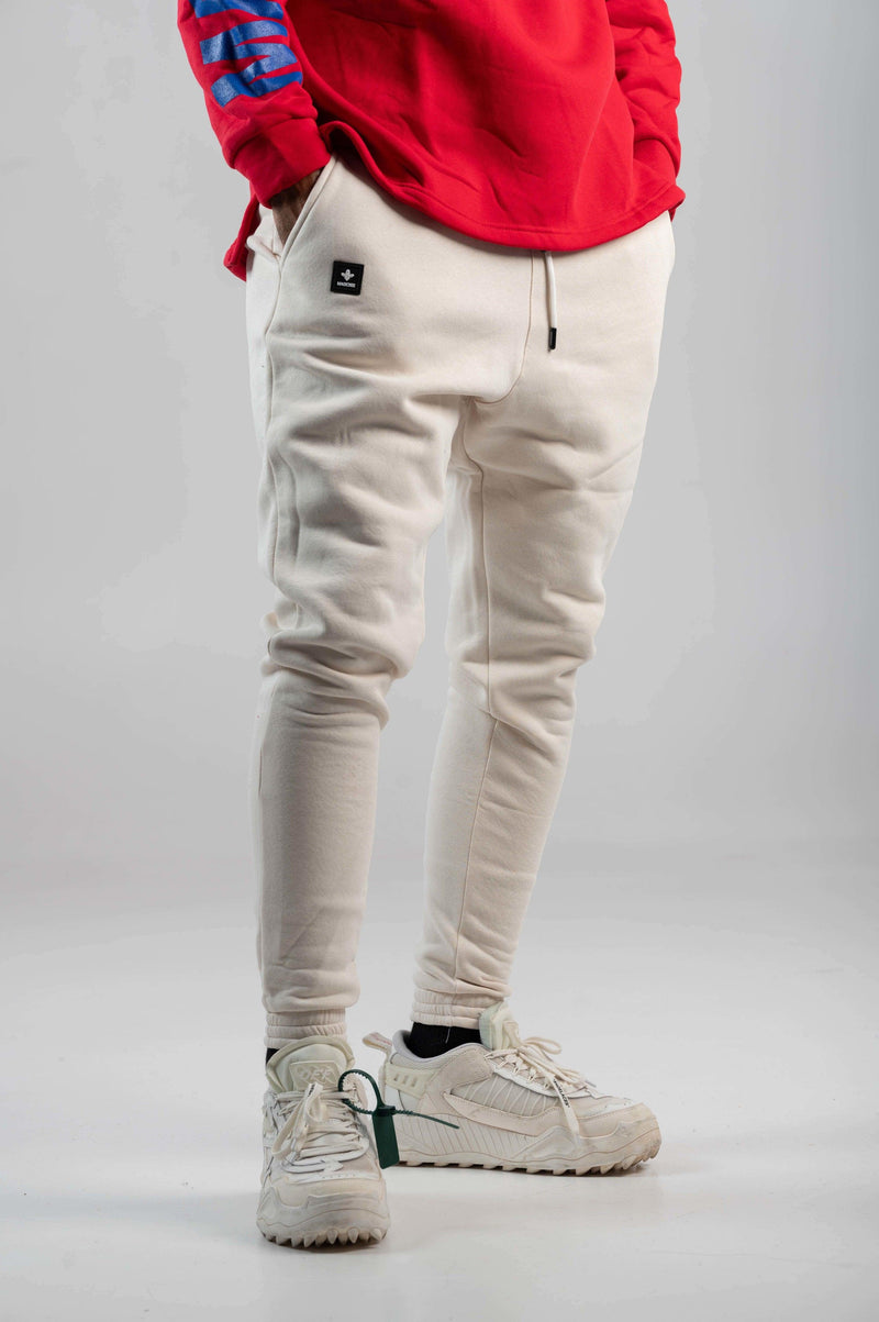 MagicBee Classic Pants - White Pink