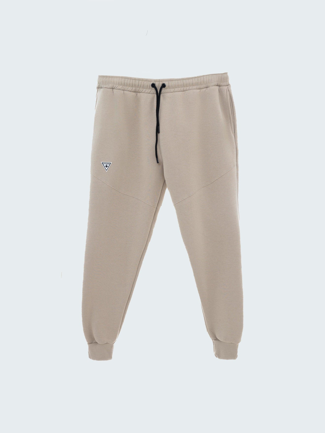 MagicBee Triangle Logo Pants - Beige - magicbee-clothing