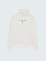 MagicBee Embroidered Logo Hoodie - White