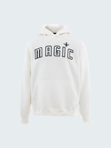 MagicBee Fuzzy Logo Hoodie - White - magicbee-clothing