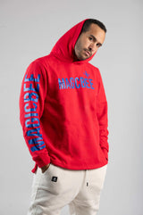 MagicBee Double Logo Hoodie - Red - magicbee-clothing