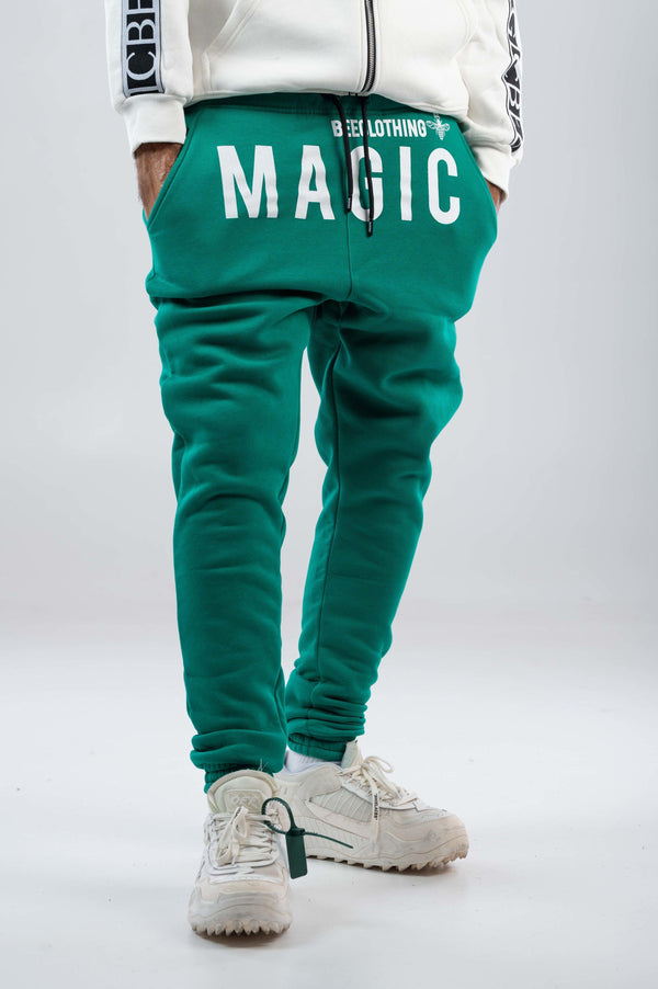 MagicBee Logo Pants - Green Pao - magicbee-clothing