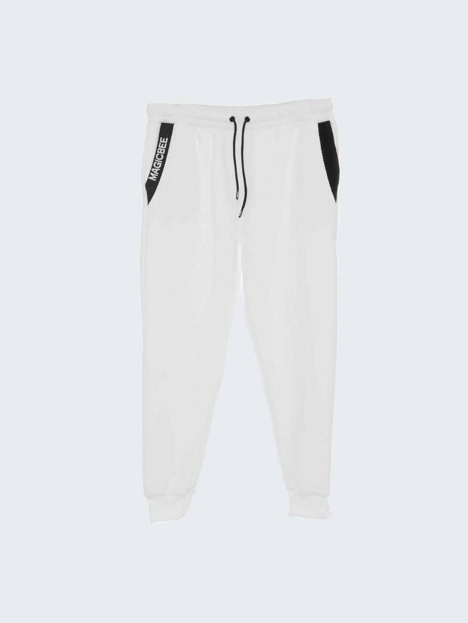 MagicBee Pocket Tape Pants - White