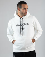 MagicBee Classic Logo Hoodie - Off White - magicbee-clothing