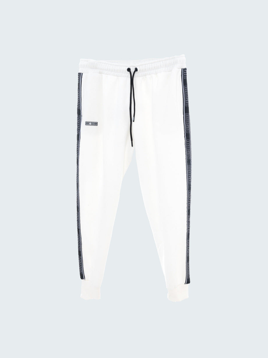 MagicBee Gross Track Pants - White - magicbee-clothing