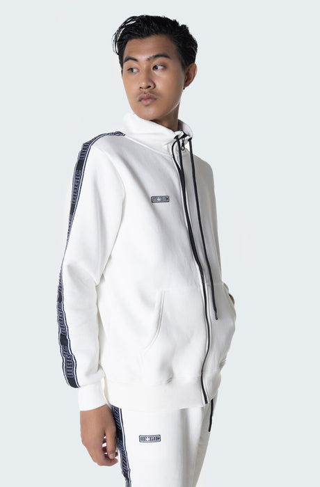MagicBee Gross Track Jacket - White - magicbee-clothing