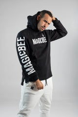MagicBee Double Logo Hoodie - Black - magicbee-clothing