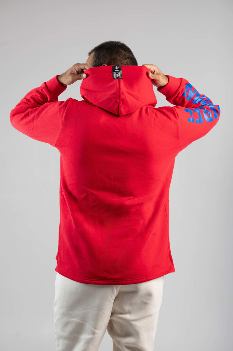 MagicBee Double Logo Hoodie - Red