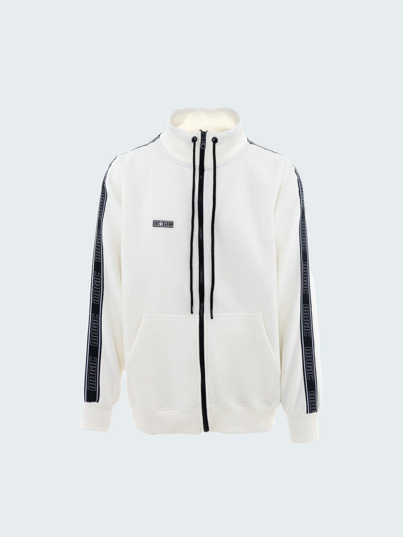 MagicBee Gross Track Jacket - White - magicbee-clothing