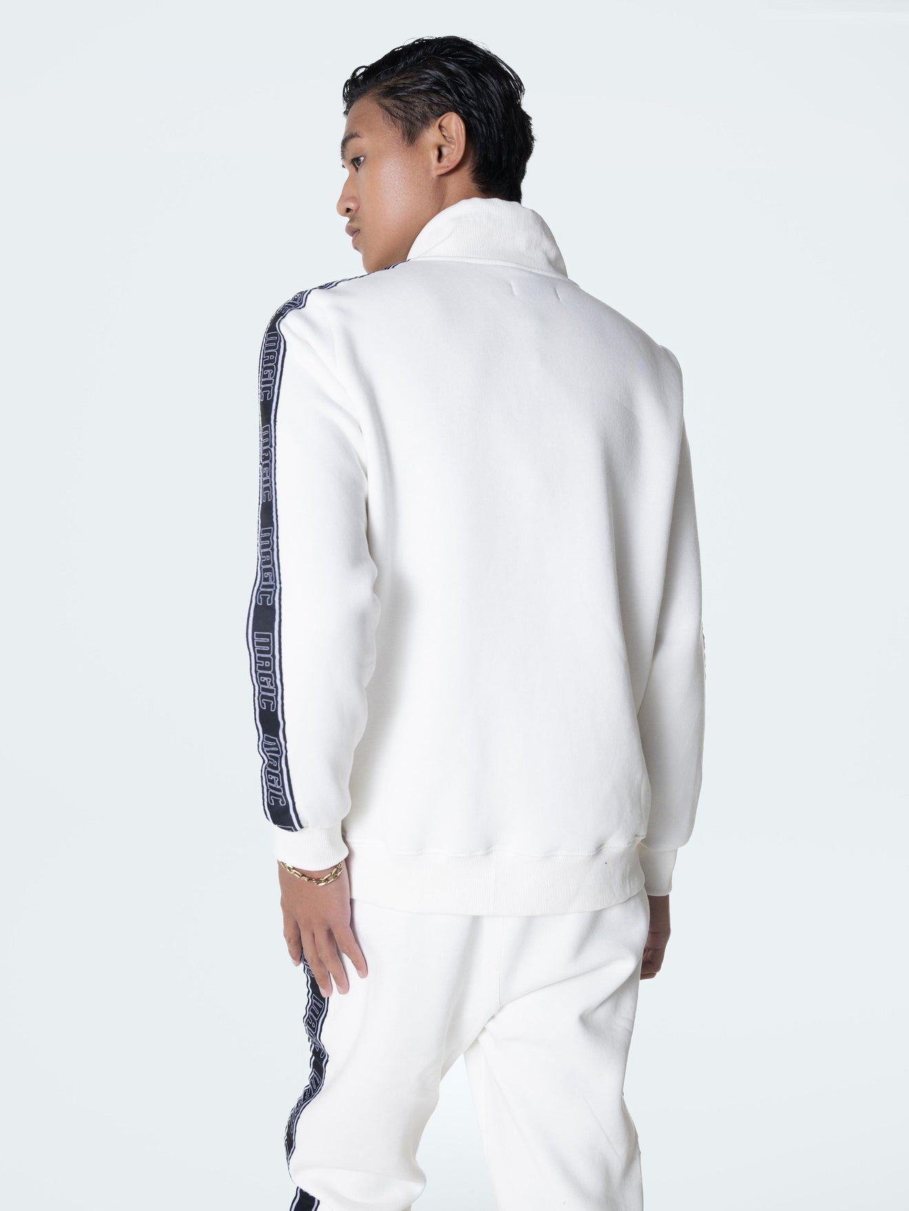 MagicBee Gross Track Jacket - White - magicbee-clothing