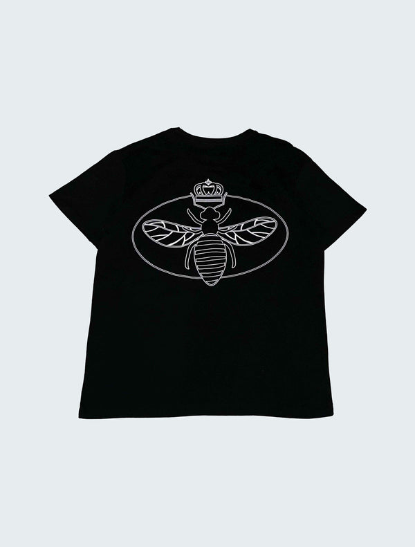 MagicBee Oval Print Tee - Black