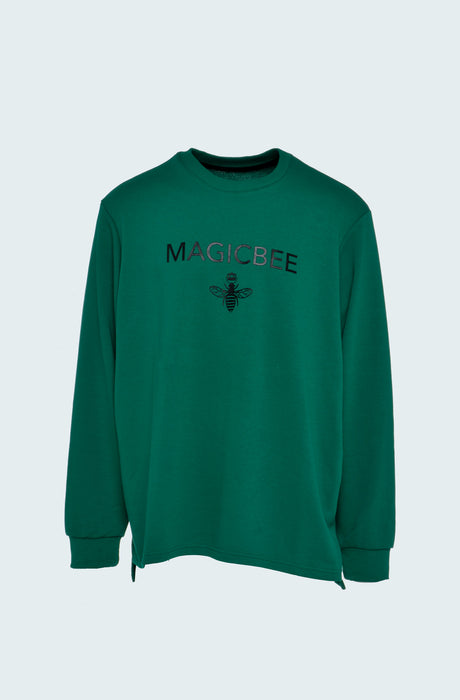 MagicBee Classic Logo Sweatshirt - Green Pao