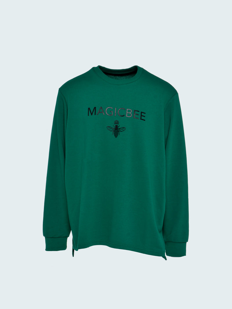MagicBee Classic Logo Sweatshirt - Green Pao