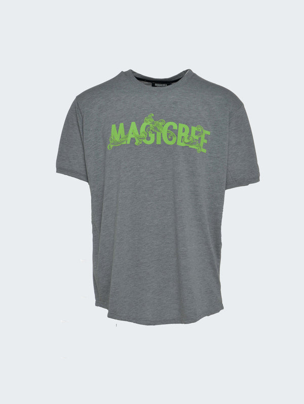 Camiseta com fita em relevo MagicBee - branca