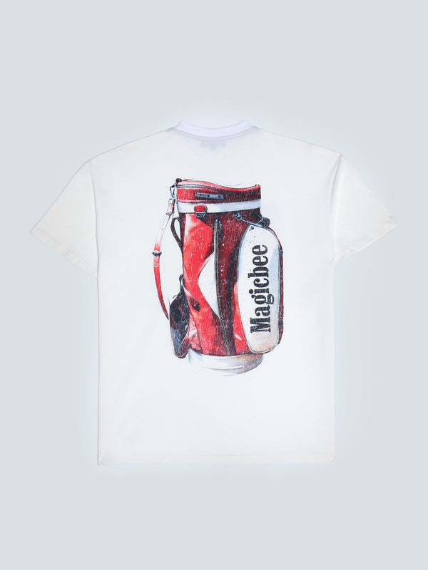 MagicBee Golf Bag Tee - Off White