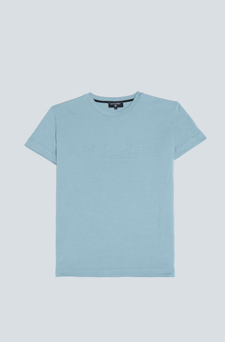 MagicBee Originals Embossed Logo - Light Blue